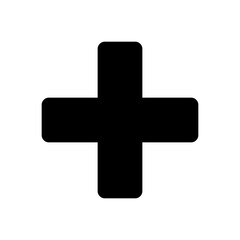 Obraz premium Medical symbol Icon Isolated Outline