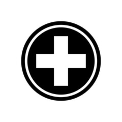 Fototapeta premium Medical symbol Icon Isolated Outline