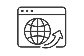 Spray Bottle Icon Set, Air and Water Nozzle Vector for Paint, Aerosol, Deodorant, Cleaner Spray&mdash;Outline Design, Global Browser Symbol, Isolated on White Background, Stock Illustration