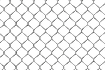 Fototapeta premium Seamless Chain-Link Fence Pattern Background, Abstract Metal Mesh Grid Texture, Industrial Security Barrier, Diamond Wire Netting Structure, Repeating Geometric Lattice, Urban Protection Panel Design
