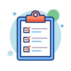 clipboard with checklist