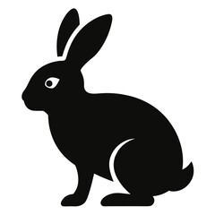 Fototapeta premium vector illustration of a rabbit