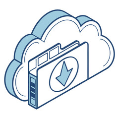 cloud storage icon