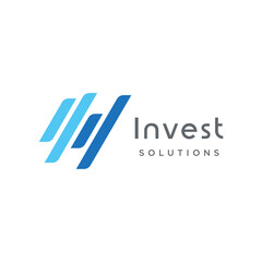 creative financial investment abstract logo template design.Logo for business corporate identity.