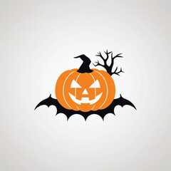 halloween pumpkin vector