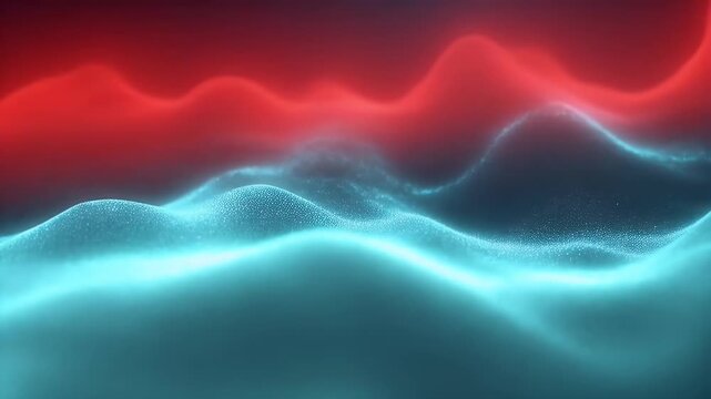 Energise tech narratives via K motion graphic cascading digital waves luminous lines mapping cyberspace ideal looping data stream backdrop corporate presentations blockchain explainers science