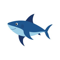 Obraz premium shark vector illustration