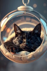 cat in a bowl