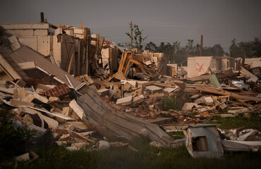 Apartments destroyed by April 27, 2011 EF4 tornado in Tuscaloosa Alabama