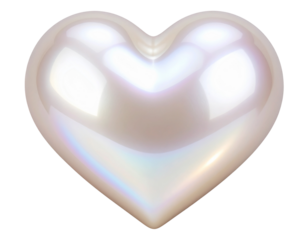 heart shaped glass sphere