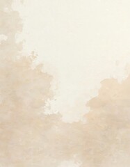 Abstract neutral background texture featuring delicate paint brush strokes in soft, natural colors like beige, ivory, ecru. Elegant canvas art conveys gentle, artistic feel perfect for invitations,