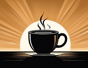 coffee cup silhouette