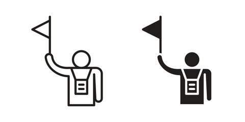 Tourist Guide icon symbol concept. Icons for web and mobile.