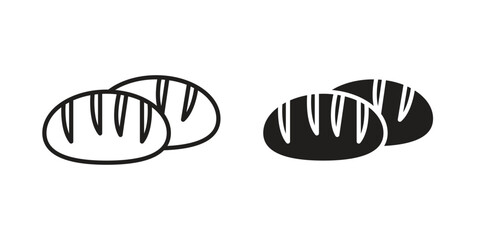 Steamed bread icon symbol concept. Icons for web and mobile.