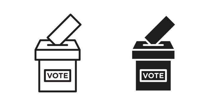 Referendum icon symbol concept. Icons for web and mobile.