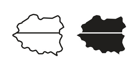 Poland icon symbol concept. Icons for web and mobile.