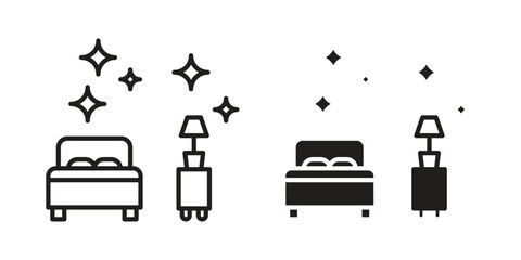 Clean Room icon symbol concept. Icons for web and mobile.