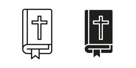 Bible icon symbol concept. Icons for web and mobile.