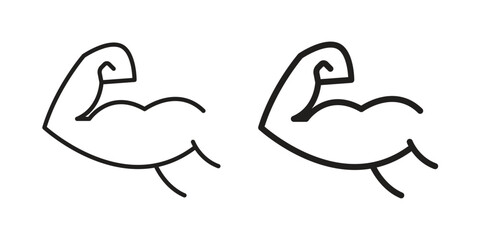 Obraz premium Arm icon symbol concept. Icons for web and mobile.