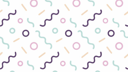 seamless pattern with confetti pattern, seamless, vector, wallpaper, illustration, design, circle, texture, decoration, art, swirl, ornament, spiral, tile, decor, backdrop