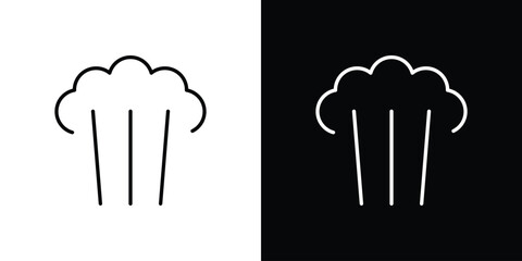 Steam icon for Apps. Icon Design Template.