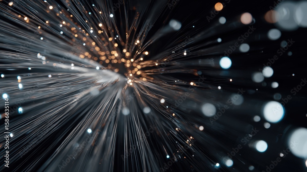 Poster capture the stunning moment of a quantum bit undergoing a dynamic slowmotion transformation between 