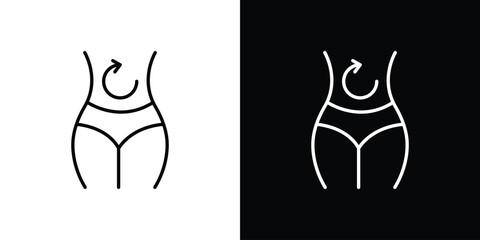 Metabolism icon for Apps. Icon Design Template.