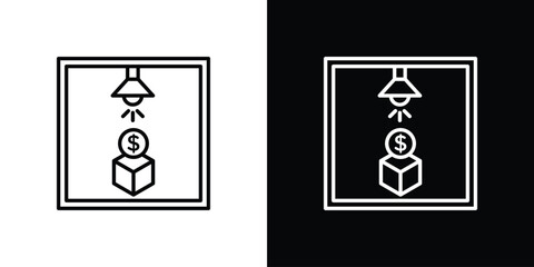 Business incubator icon for Apps. Icon Design Template.