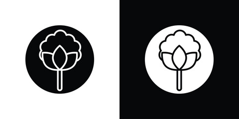 Cotton icon symbol sign, vector, eps 10