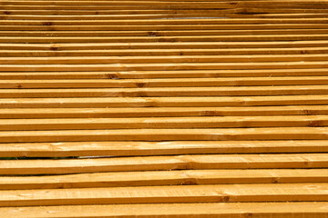 Wood slats abstract texture background.