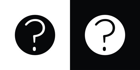 Question icon symbol sign, vector, eps 10