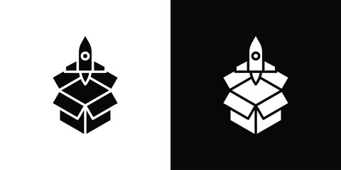 Product release icon symbol sign, vector, eps 10