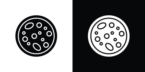 Leukemia icon symbol sign, vector, eps 10