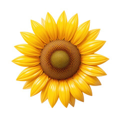 Obraz premium Sunflower Blooming in a Bright Garden Environment