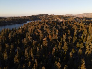 Golden Hour at Lake Arrowhead