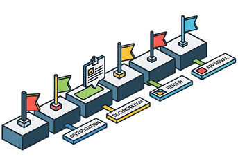 Roadmap with milestones and project goals.
