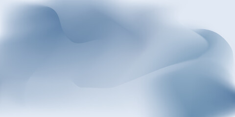 Abstract blue white luxury fabric wave background with copy space. Smooth liquid wave. Elegant shiny silk satin texture. Suit for wallpaper, cover, header, desktop, web, flyer. Vector illustration