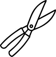 Sharp Shears Precise Cutting Tool for Crafts and Gardening