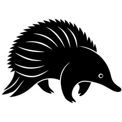 illustration of a hedgehog