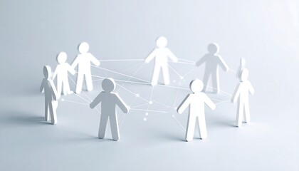 White paper figures interconnected