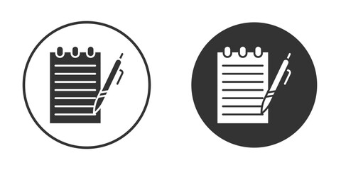 Wills and trusts icon in modern minimalistic flat versions