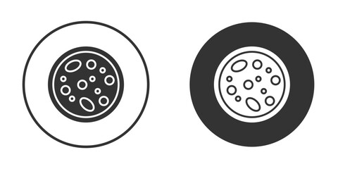 Leukemia icon in modern minimalistic flat versions