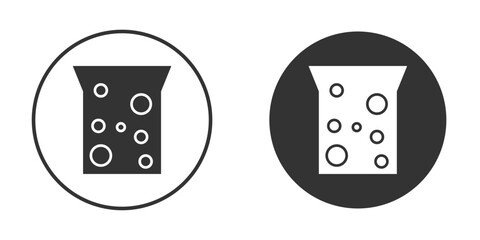 Hard Water icon in modern minimalistic flat versions
