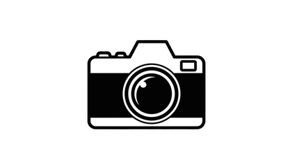 Fototapeta premium Vector discover professional photography with this camera icon perfect for design projects and creative works one hundred