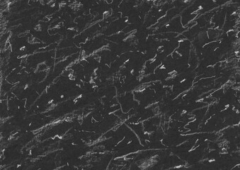 Abstract grunge texture background. White chalk scribble on dark backdrop. Dirty scratches graphic element.