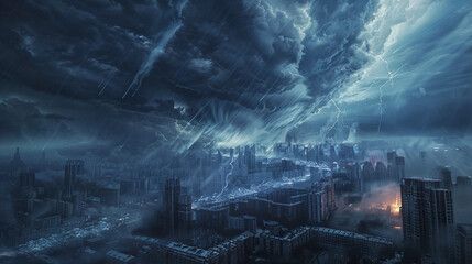 Obraz premium A Climate of Choice: A Society Where Weather Is Personalized