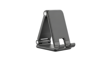 Foldable Phone Stand Black Desktop Holder