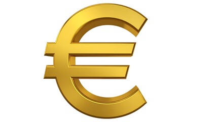 Fototapeta premium Gold Euro Symbol