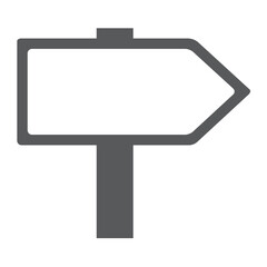Fototapeta premium Sign board icon