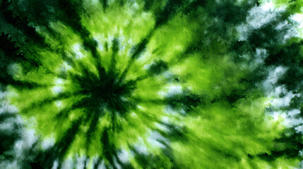Fototapeta premium Green tie dye background